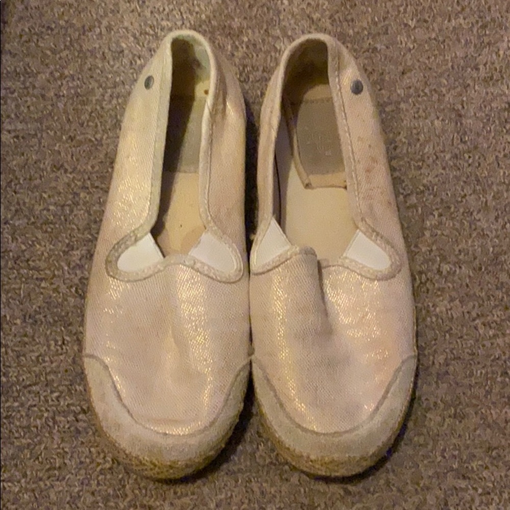 Ugg slip on shoes. Girls size 2